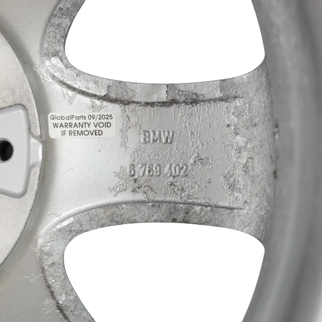 BMW E81 E82 E87 E88 Wheel Rim Alloy 16" 7J Spider Spoke 151 - SKU 6769402-2 - Part number 6769402
