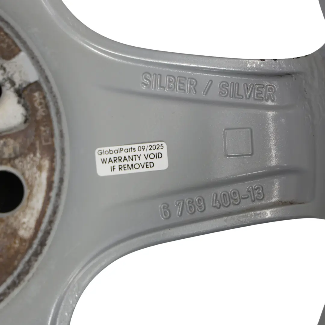 Mini R50 R52 R53 R55 R56 R57 Jante en Alliage Leger Argent 61/2JX16 ET:48 - SKU 6769409-1 - Numéro de pièce 6769409