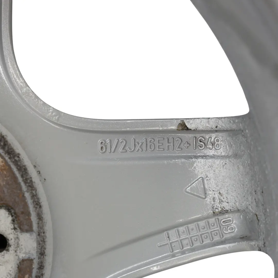 Alloy Rim 16" 5-Star Blaster 103 to Mini Cooper One R50 R52 R53 R55 R56 R57 Wheel with Part number 6769409 Mini Cooper One R50 R52 R53 R55 R56 R57 Wheel Alloy Rim 16" 5-Star Blaster 103 - SKU 6769409-1 - Part number 6769409