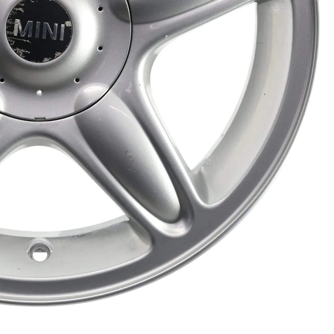Alloy Rim 16" 5-Star Blaster 103 to Mini Cooper One R50 R52 R53 R55 R56 R57 Wheel with Part number 6769409 Mini Cooper One R50 R52 R53 R55 R56 R57 Wheel Alloy Rim 16" 5-Star Blaster 103 - SKU 6769409-1 - Part number 6769409