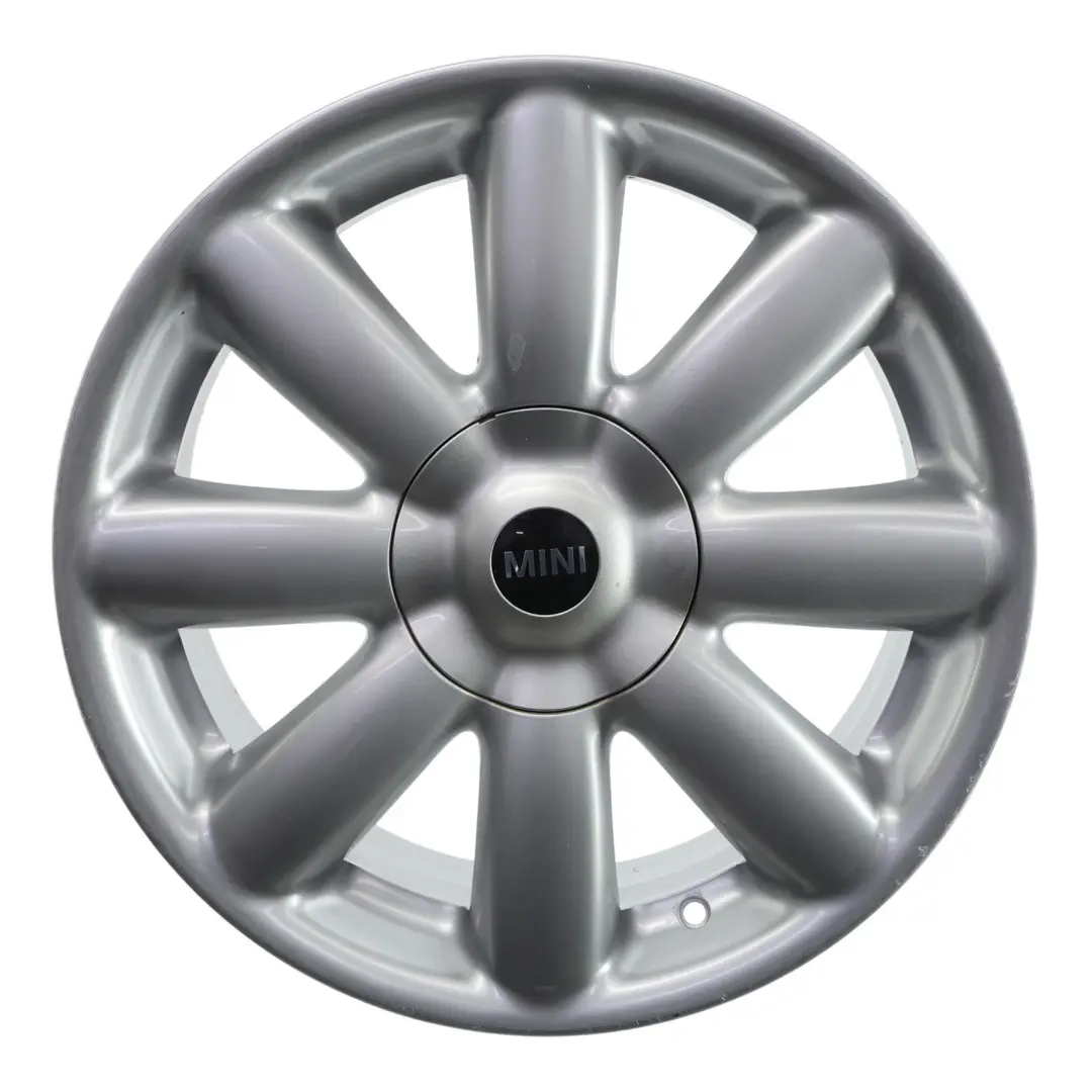 Mini Cooper One R50 R53 R55 R56 Argento Cerchio AlluMini o 17" 7J Astuccio:48 - SKU 6769411-1 - Numero di parte 6769411