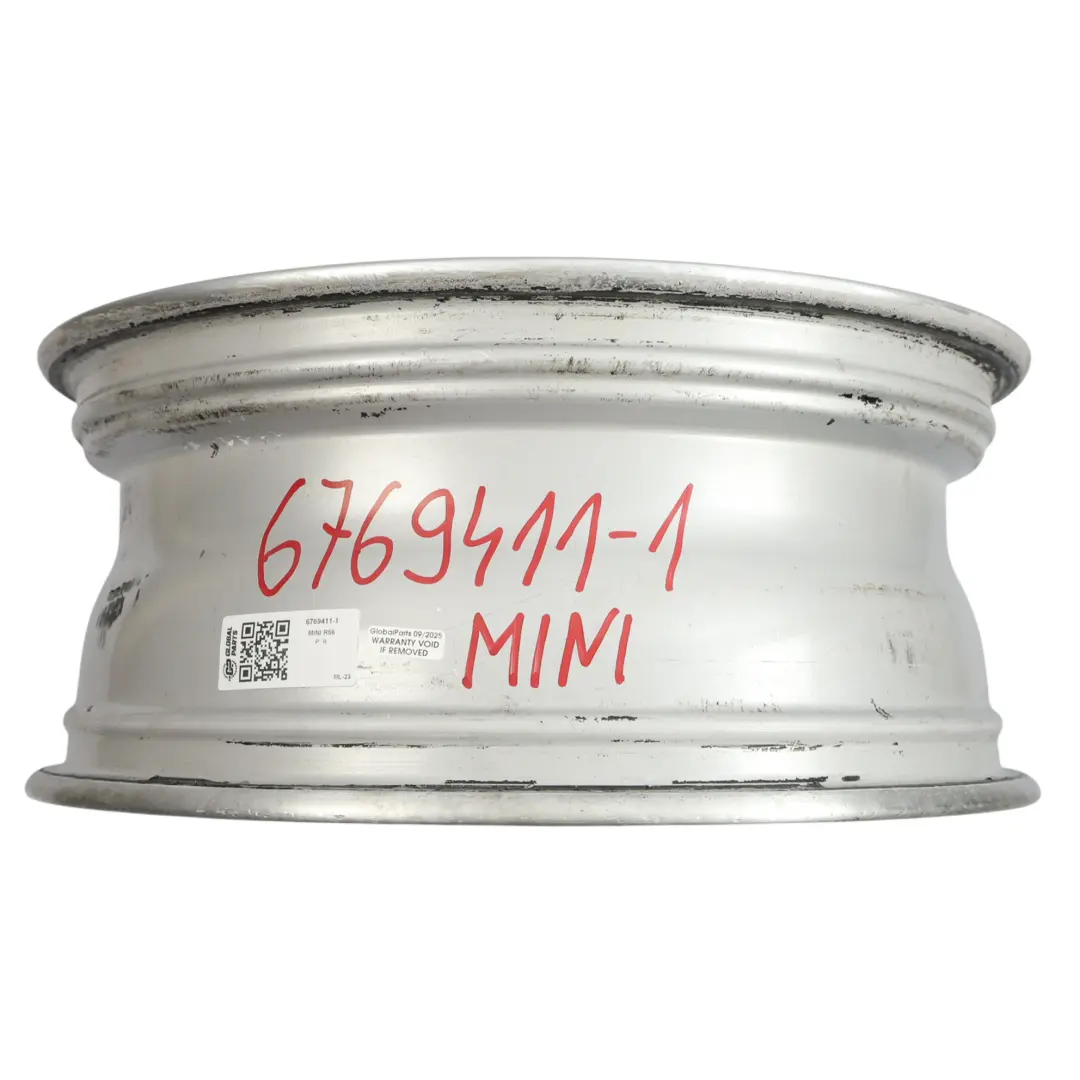 Mini Cooper One R50 R53 R55 R56 Silver Alu Felge Alufelge 17" 7J ET:48 - SKU 6769411-1 - Teilenummer 6769411