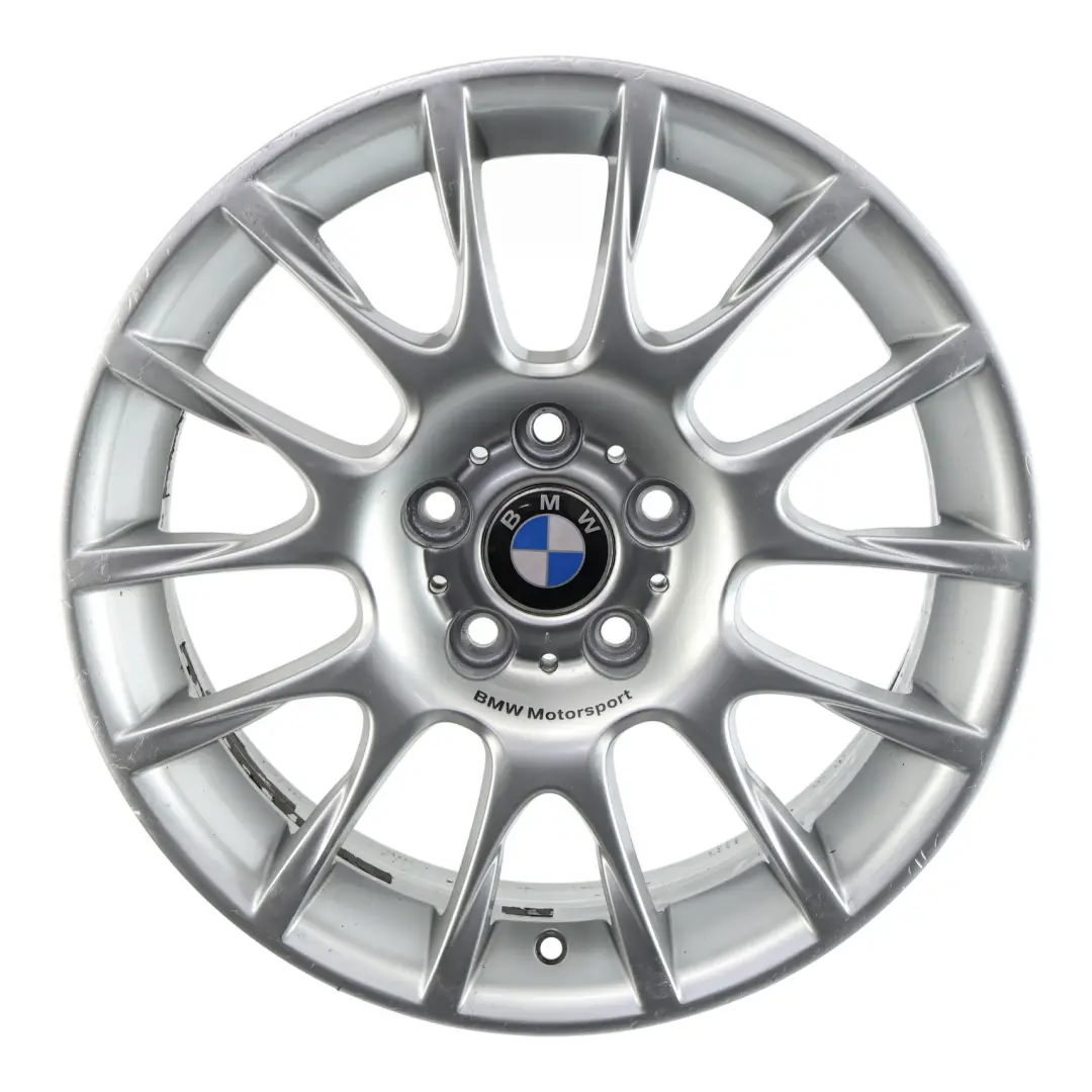  Silberne Leichtmetallfelge BMW E90 E91 E92 E93 vorne 216 18" 8J ET34 - SKU 6770464-2 - Teilenummer 6770464