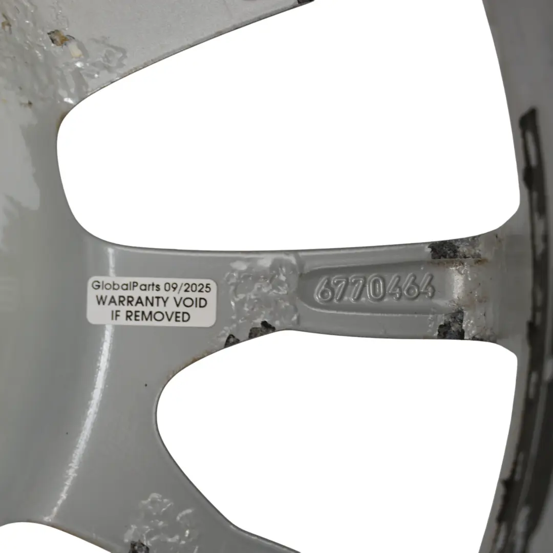 Silver Wheel Alloy Rim BMW E90 E91 E92 E93 Front Spoke 216 18" 8J ET34 - SKU 6770464-2 - Part number 6770464