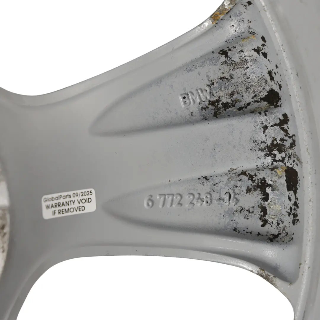 Alloy Rim 19" Star Spoke 213 ET:53 10J to BMW X5 E70 Rear Wheel with Part number 6772248 BMW X5 E70 Rear Wheel Alloy Rim 19" Star Spoke 213 ET:53 10J - SKU 6772248-3 - Part number 6772248