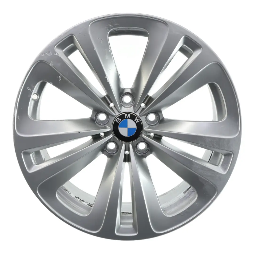 Wheel Rim BMW F01 F07 F12 Silver Alloy 18" Dual Spoke 234 8J ET:30 - SKU 6775403-1 - Part number 6775403