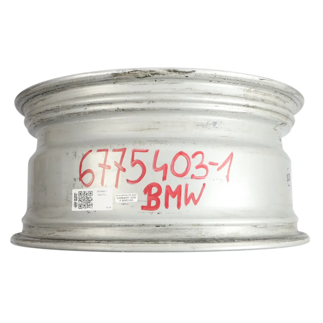 Rim BMW F01 F07 F12 Silver Alloy 18" Dual Spoke 234 8J ET:30 to Wheel with Part number 6775403 Wheel Rim BMW F01 F07 F12 Silver Alloy 18" Dual Spoke 234 8J ET:30 - SKU 6775403-1 - Part number 6775403