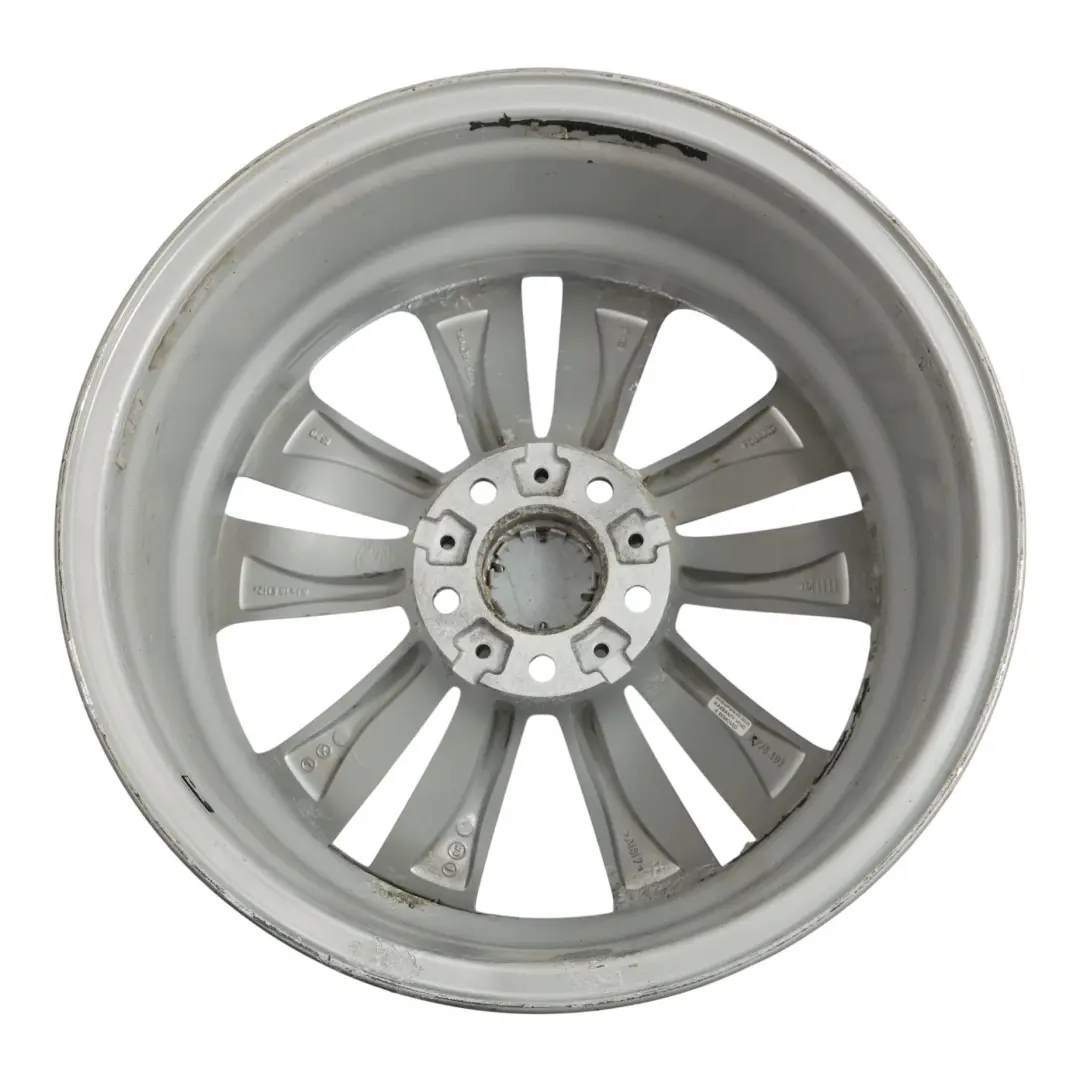  Cerchio Ruota BMW F01 F07 F12 Argento Lega 18" Doppie Razze 234 8J Et:30 - SKU 6775403-1 - Numero di parte 6775403