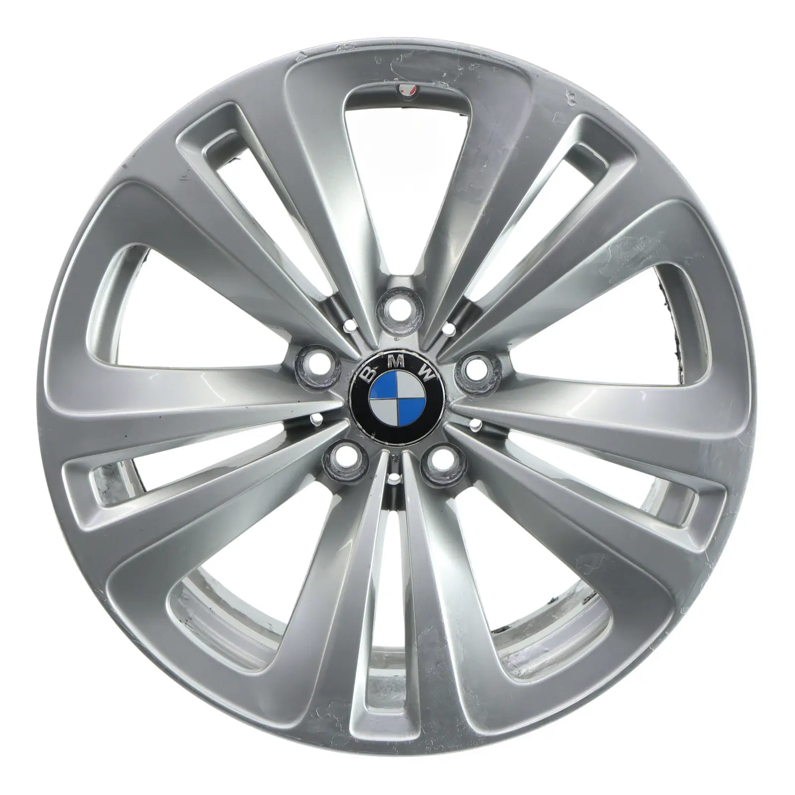 Wheel Rim BMW F01 F07 F12 Silver Alloy 18" Dual Spoke 234 8J ET:30 6775403