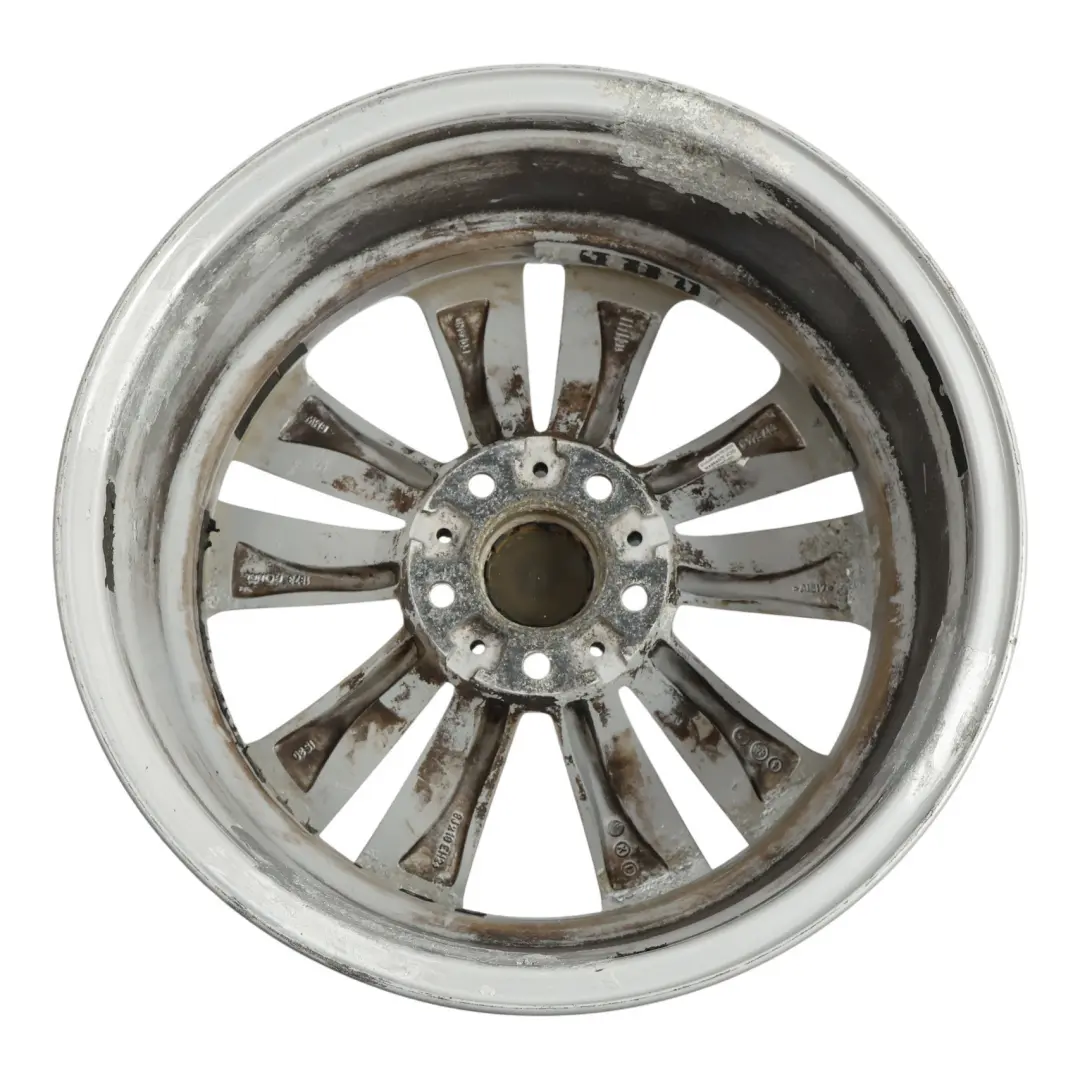 Rim BMW F01 F07 F12 Silver Alloy 18" Dual Spoke 234 8J ET:30 to Wheel with Part number 6775403 Wheel Rim BMW F01 F07 F12 Silver Alloy 18" Dual Spoke 234 8J ET:30 - SKU 6775403-2 - Part number 6775403