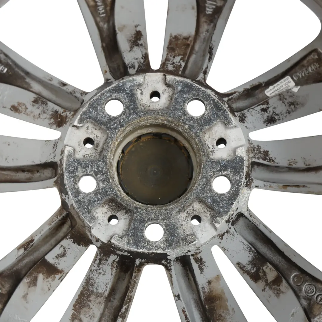 Wheel Rim BMW F01 F07 F12 Silver Alloy 18" Dual Spoke 234 8J ET:30 - SKU 6775403-2 - Part number 6775403