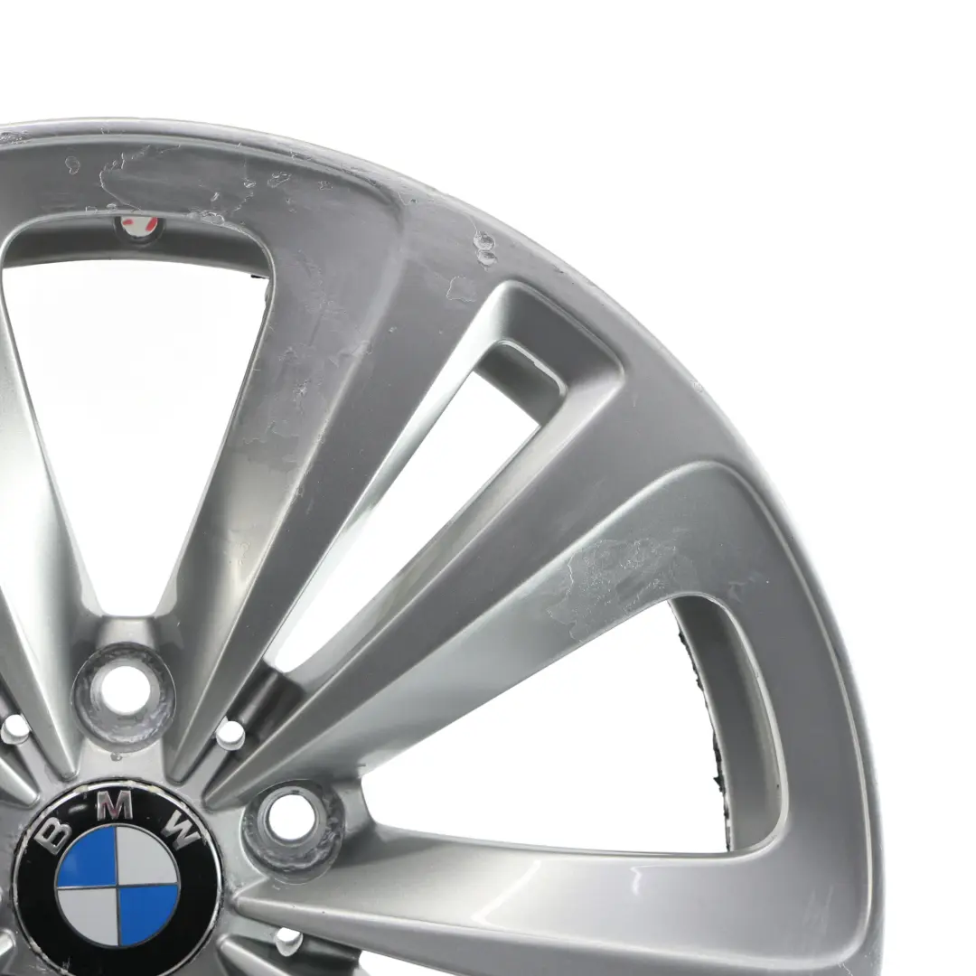Wheel Rim BMW F01 F07 F12 Silver Alloy 18" Dual Spoke 234 8J ET:30 - SKU 6775403-2 - Part number 6775403