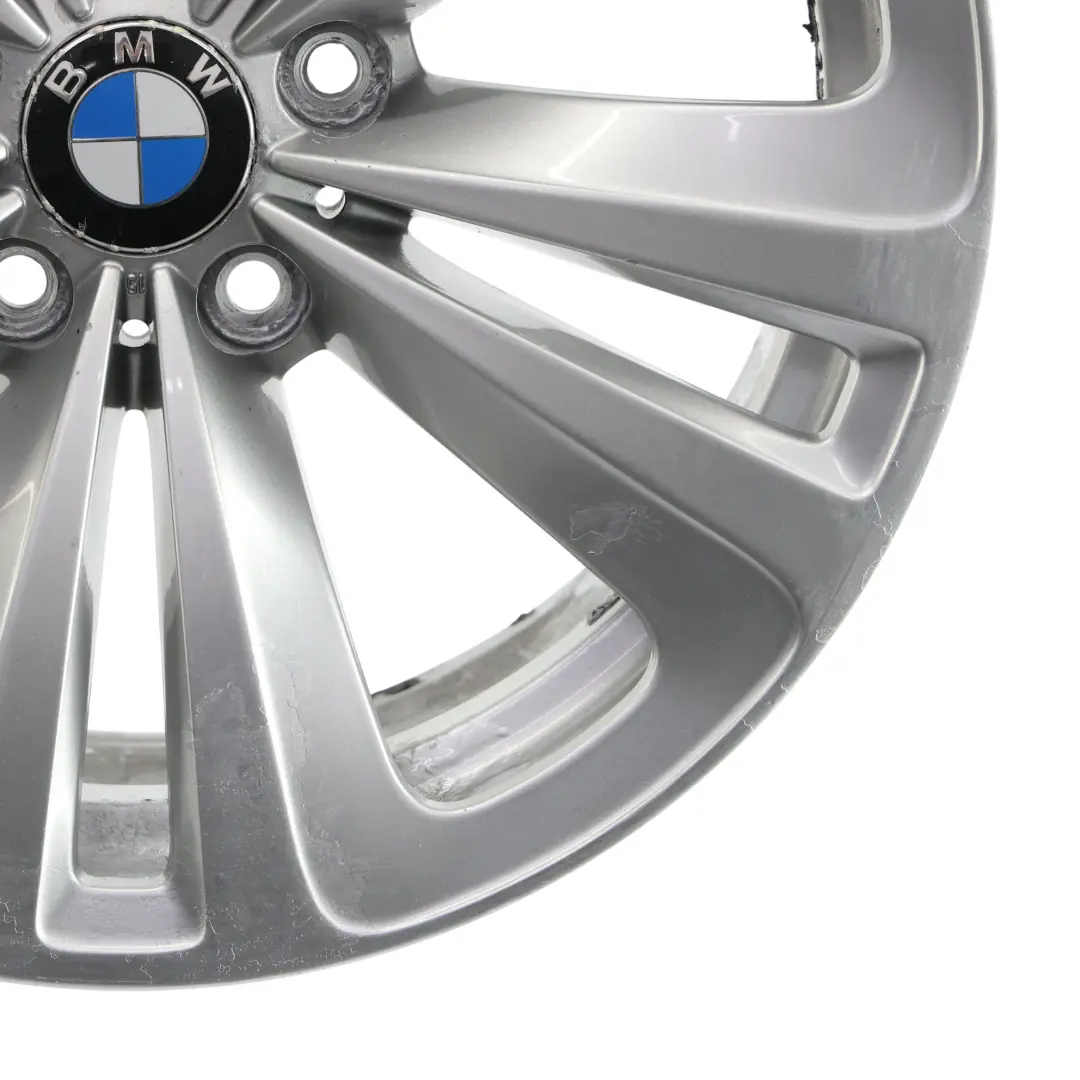 Wheel Rim BMW F01 F07 F12 Silver Alloy 18" Dual Spoke 234 8J ET:30 - SKU 6775403-2 - Part number 6775403