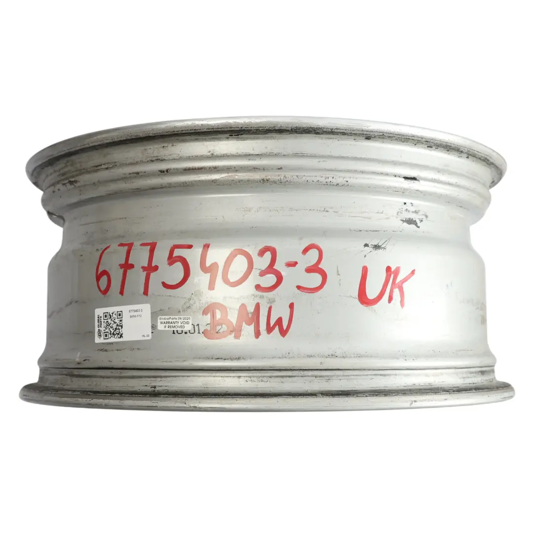 BMW F01 F07 F12 Wheel Rim Alloy Silver 18" Dual Spoke 234 8J ET:30 - SKU 6775403-3 - Part number 6775403