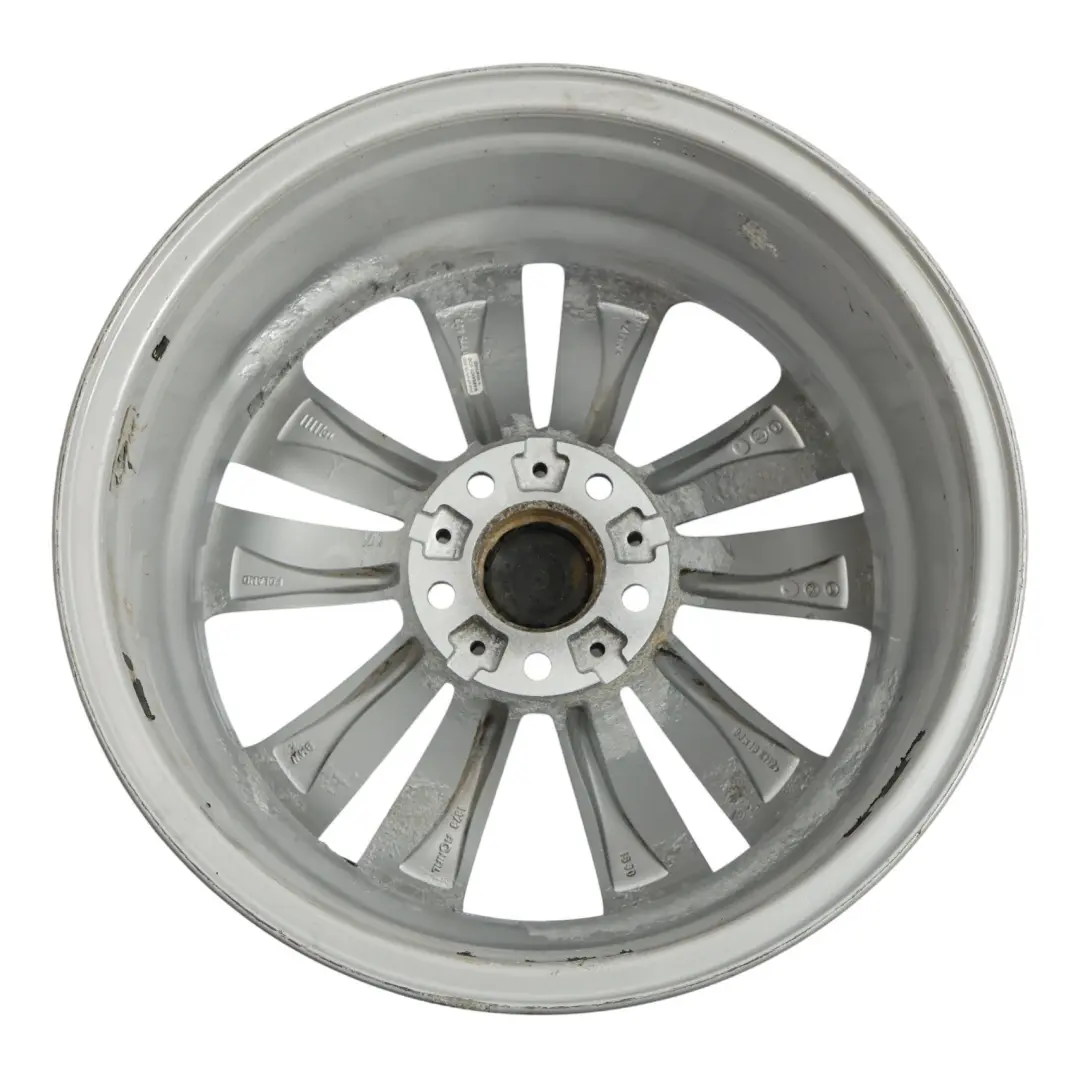 BMW F01 F07 F12 Wheel Rim Alloy Silver 18" Dual Spoke 234 8J ET:30 - SKU 6775403-3 - Part number 6775403
