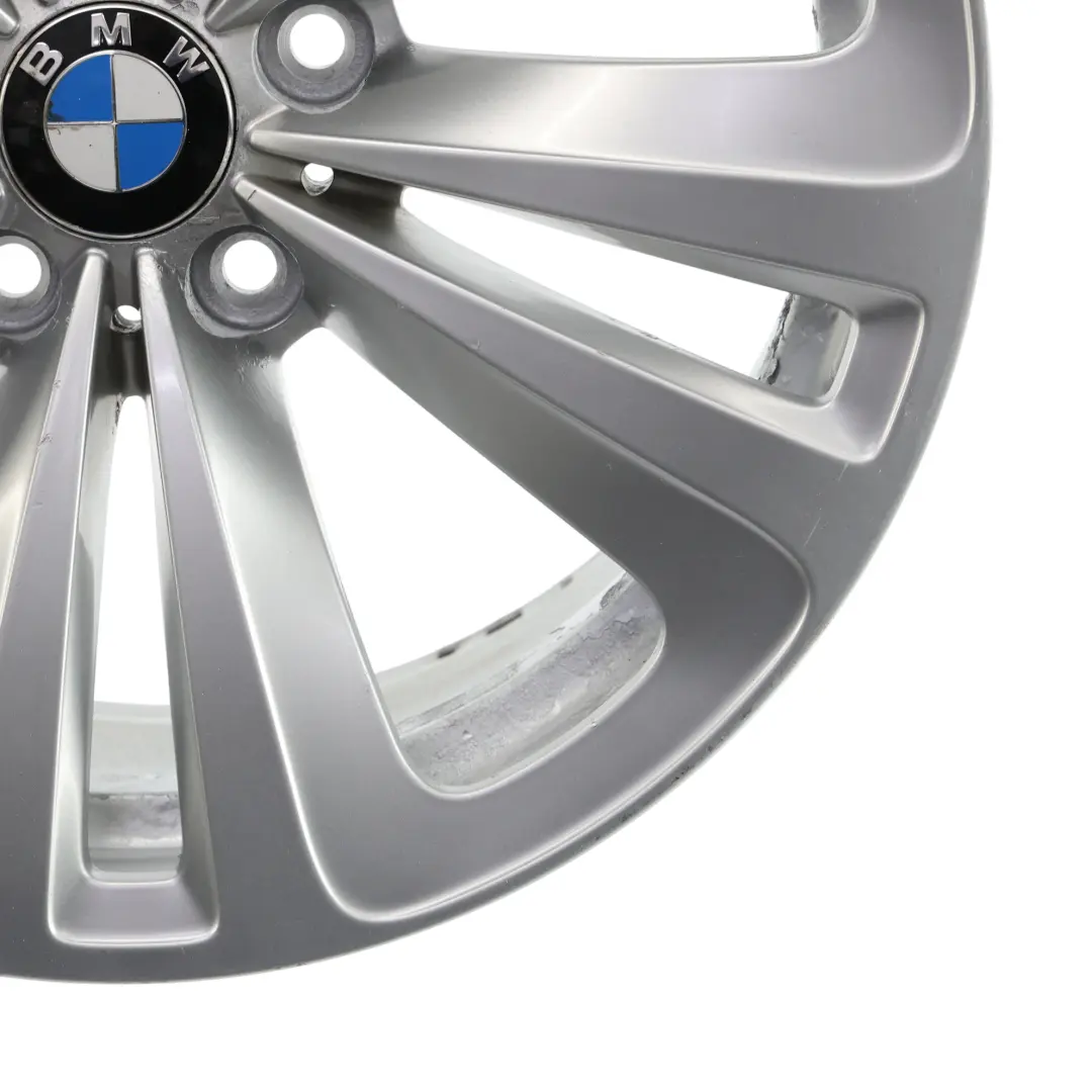 BMW F01 F07 F12 Wheel Rim Alloy Silver 18" Dual Spoke 234 8J ET:30 - SKU 6775403-3 - Part number 6775403