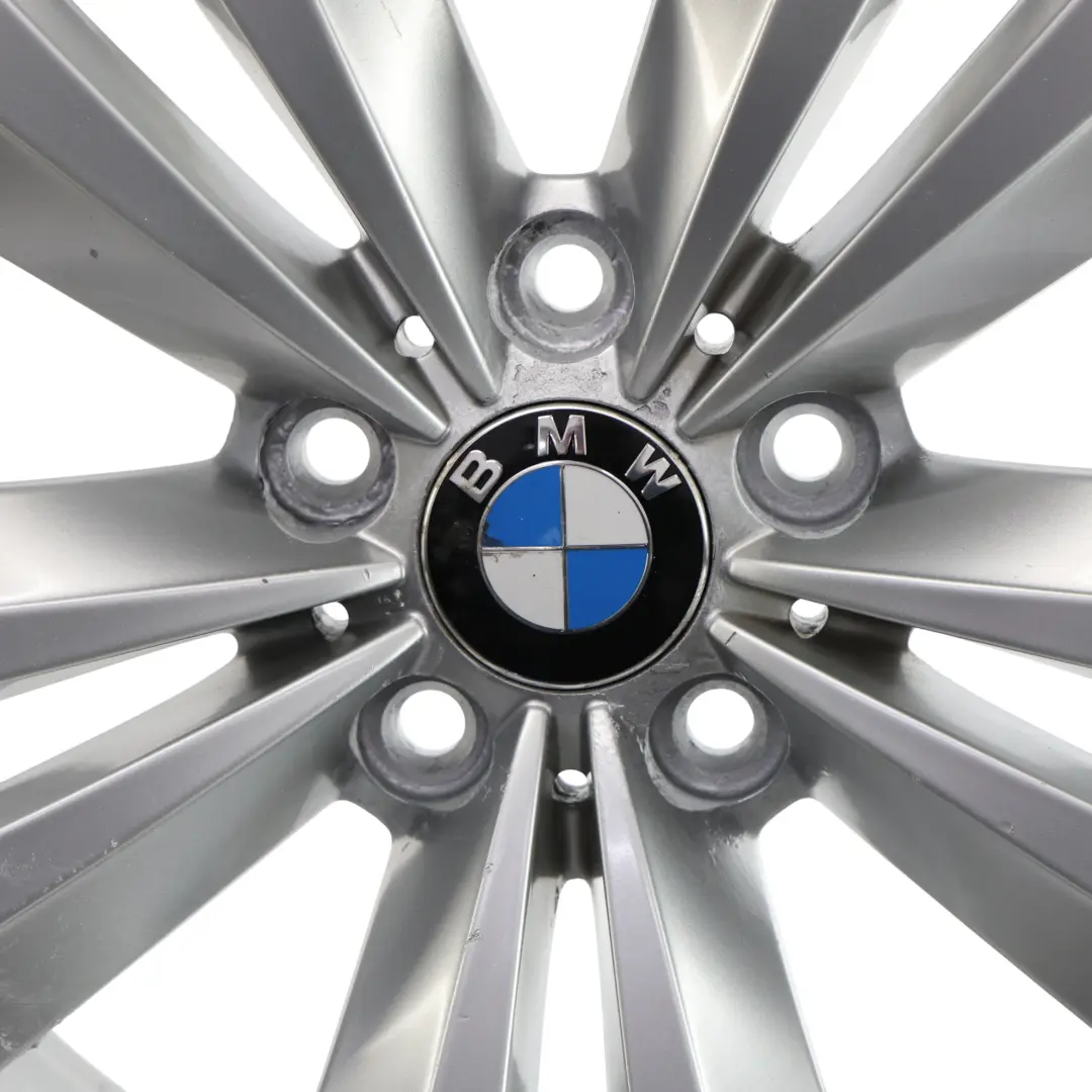 BMW F01 F07 F12 Wheel Rim Alloy Silver 18" Dual Spoke 234 8J ET:30 - SKU 6775403-3 - Part number 6775403
