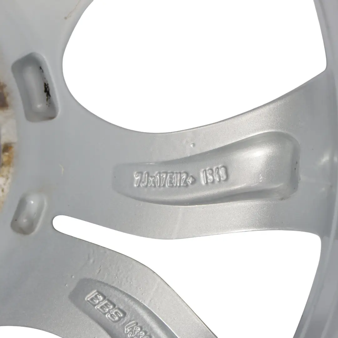 llanta De aleacion De plata 17 "7J Flame Spoke 97 para Mini Cooper R50 R55 R56 R57 con número de pieza 6775685 Mini Cooper R50 R55 R56 R57 llanta De aleacion De plata 17 "7J Flame Spoke 97 - SKU 6775685-1 - Número de pieza 6775685