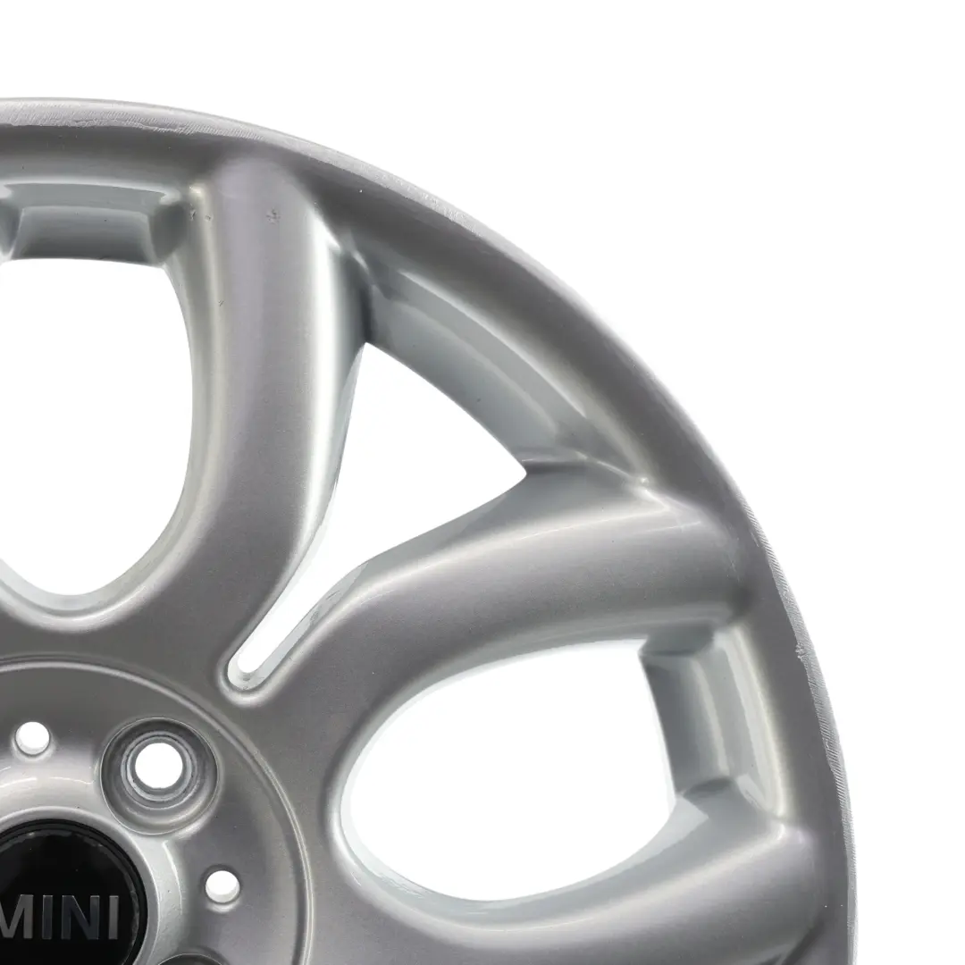 Mini Cooper R50 R55 R56 R57 Argento Cerchio in Lega 17" 7J Raggi Fiamma 97 - SKU 6775685-1 - Numero di parte 6775685