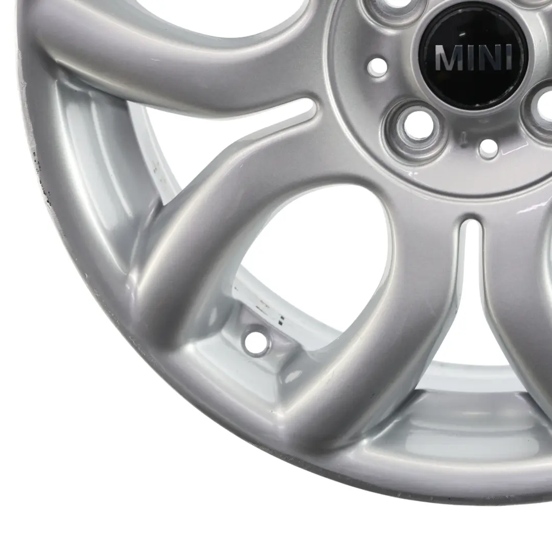 llanta De aleacion De plata 17 "7J Flame Spoke 97 para Mini Cooper R50 R55 R56 R57 con número de pieza 6775685 Mini Cooper R50 R55 R56 R57 llanta De aleacion De plata 17 "7J Flame Spoke 97 - SKU 6775685-1 - Número de pieza 6775685