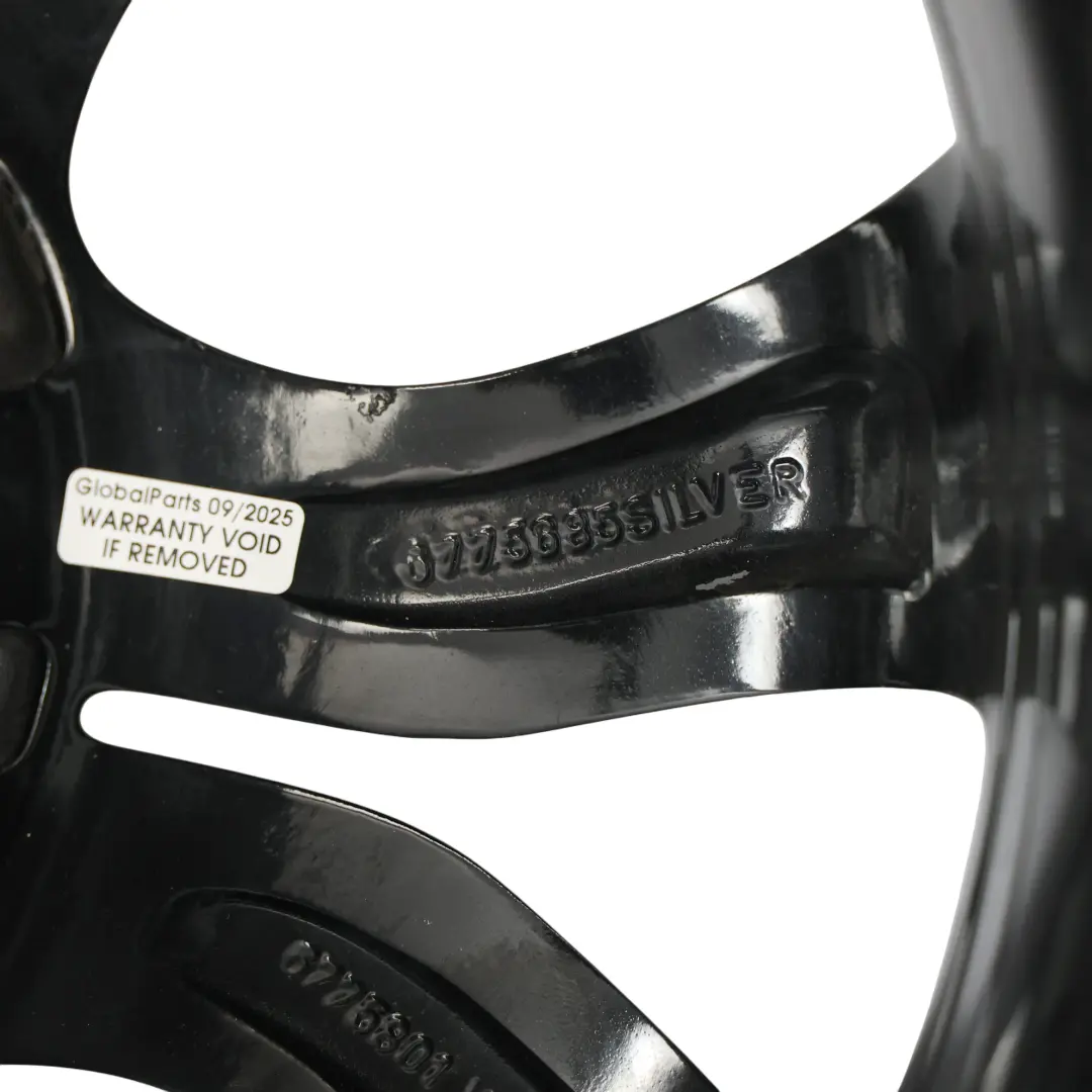 Mini Cooper R50 R55 R56 llanta De aleacion negro 17 "7J ET:48 Flame Spoke 97 - SKU 6775685-3 - Número de pieza 6775685