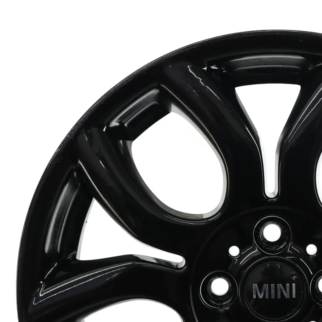Mini Cooper R50 R55 R56 Black Wheel Alloy Rim 17" 7J ET:48 Flame Spoke 97 - SKU 6775685-3 - Part number 6775685