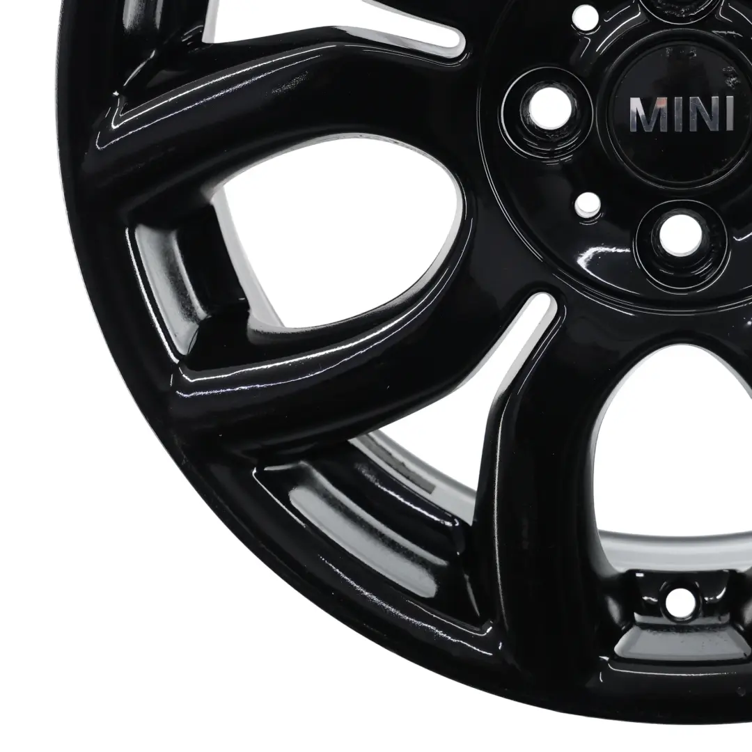 Alloy Rim 17" 7J ET:48 Flame Spoke 97 to Mini Cooper R50 R55 R56 Black Wheel with Part number 6775685 Mini Cooper R50 R55 R56 Black Wheel Alloy Rim 17" 7J ET:48 Flame Spoke 97 - SKU 6775685-3 - Part number 6775685
