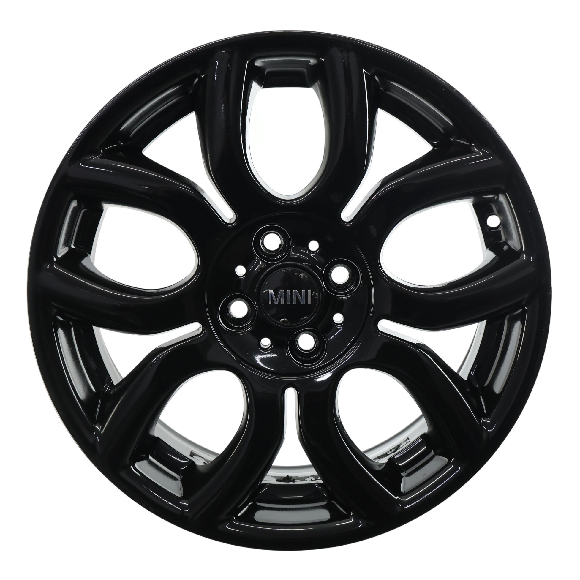 MINI R85 R55 R56 17×7J +48 バリ溝 205/45R17 alloy-rim-17-7j-et-48-flame-