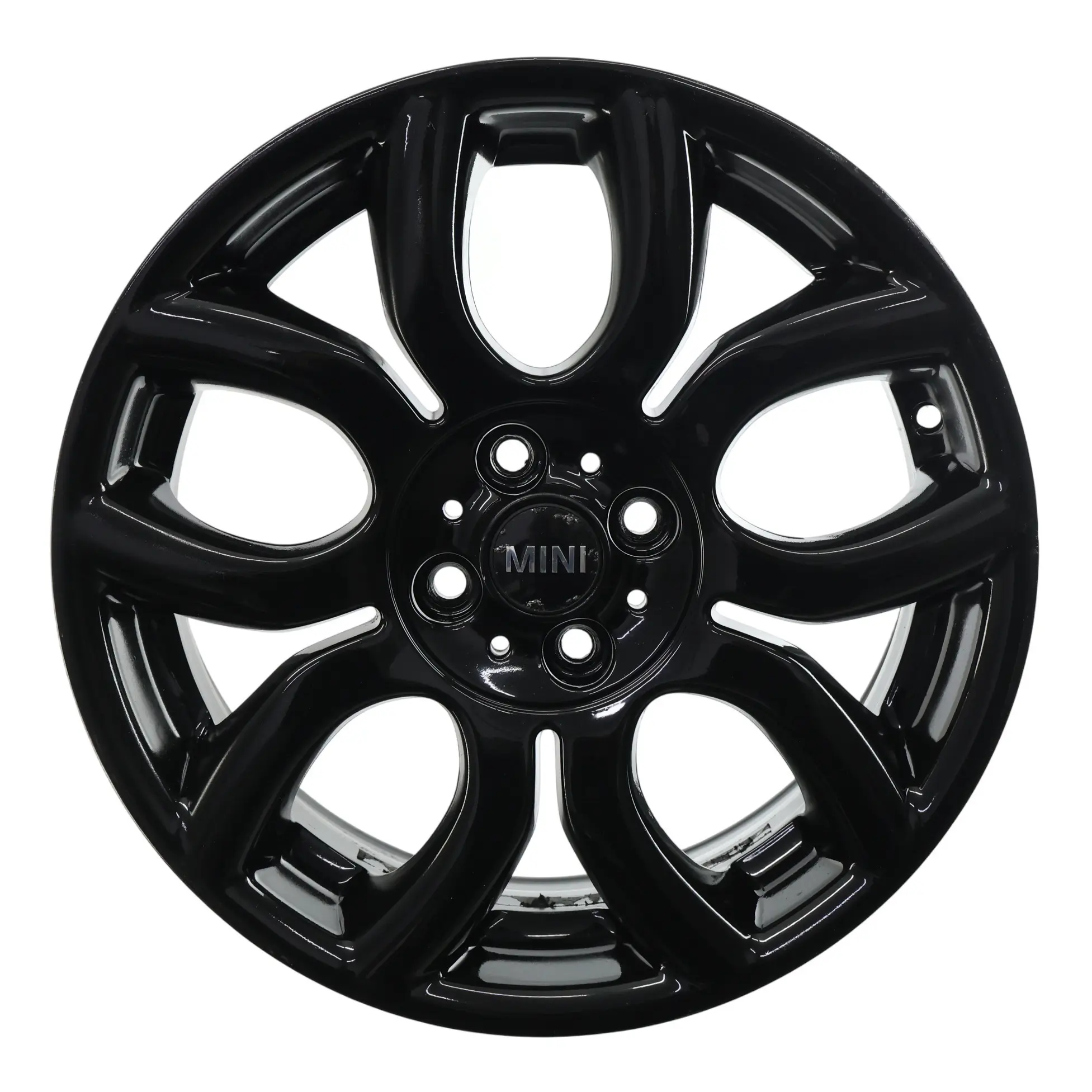 Mini Cooper R50 R55 R56 Noir Jantes Alu 17" 7J ET:48 Flamme Rayon 97
