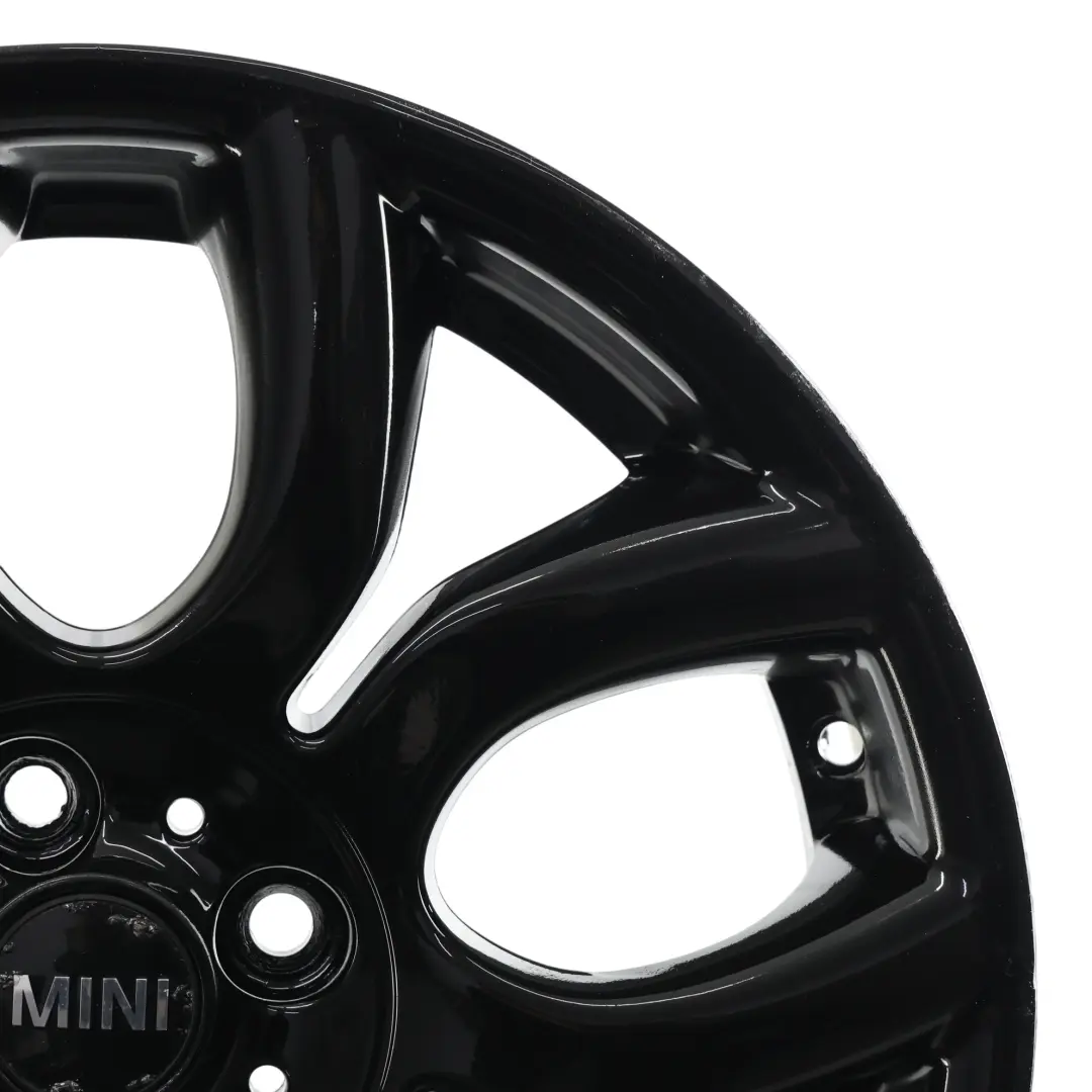 Mini Cooper 4 R50 R55 R56 Black Wheel Alloy Rim 17" 7J ET:48 Flame Spoke 97 - SKU 6775685-4 - Part number 6775685