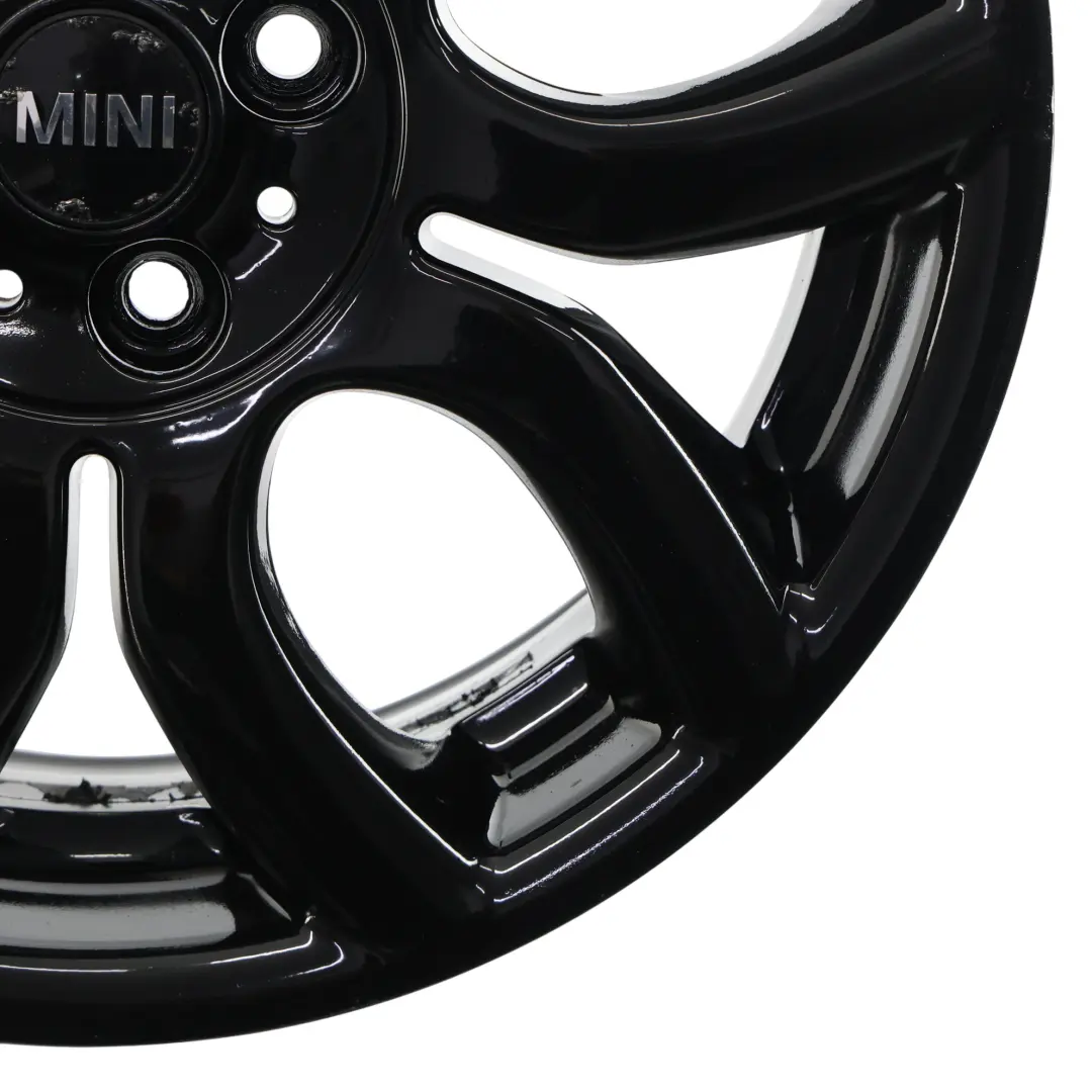 Alloy Rim 17" 7J ET:48 Flame Spoke 97 to Mini Cooper 4 R50 R55 R56 Black Wheel with Part number 6775685 Mini Cooper 4 R50 R55 R56 Black Wheel Alloy Rim 17" 7J ET:48 Flame Spoke 97 - SKU 6775685-4 - Part number 6775685