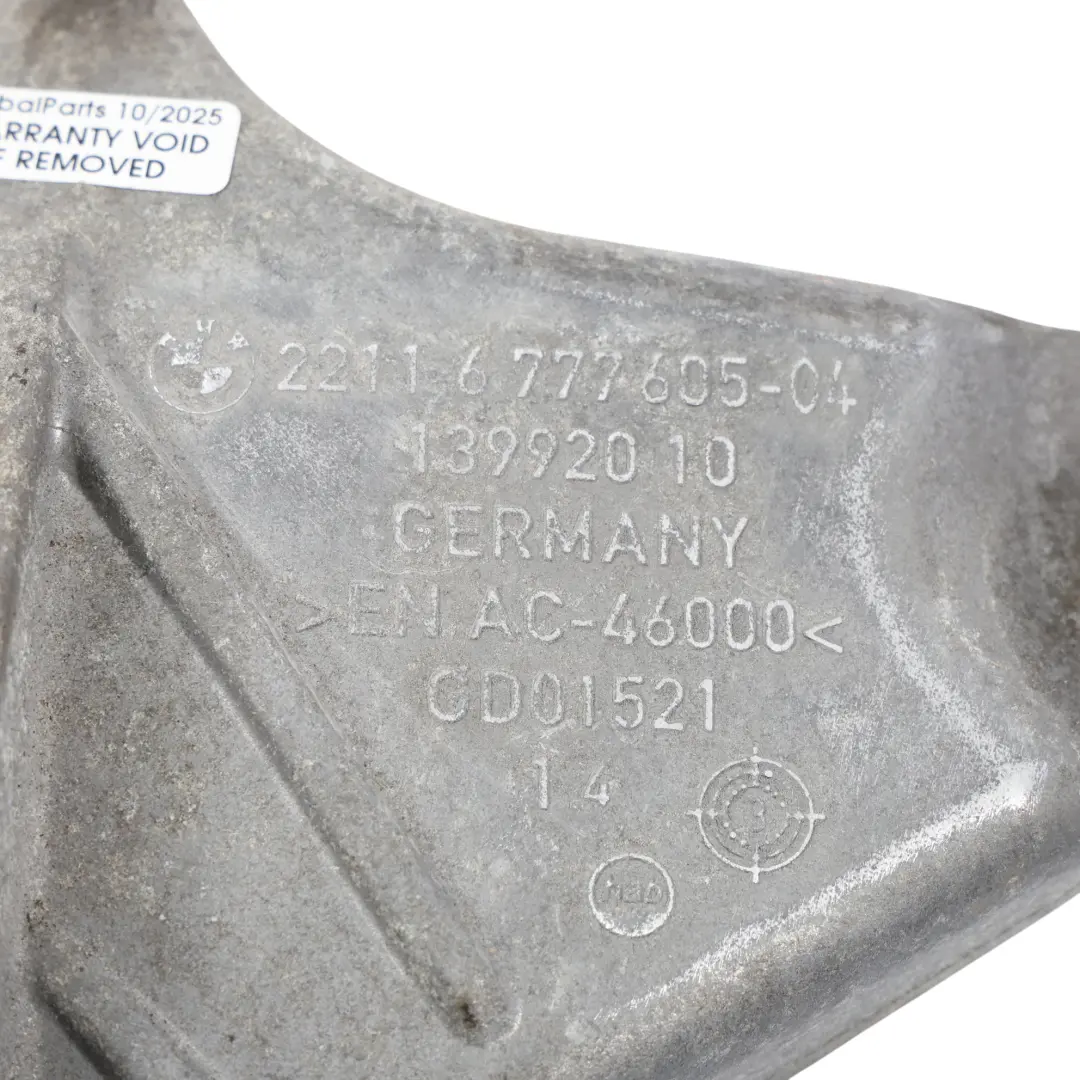 BMW F07 GT F10 F11 Engine Supporting Bracket Mount Holder Left N/S - SKU 6777605 - Part number 6777605