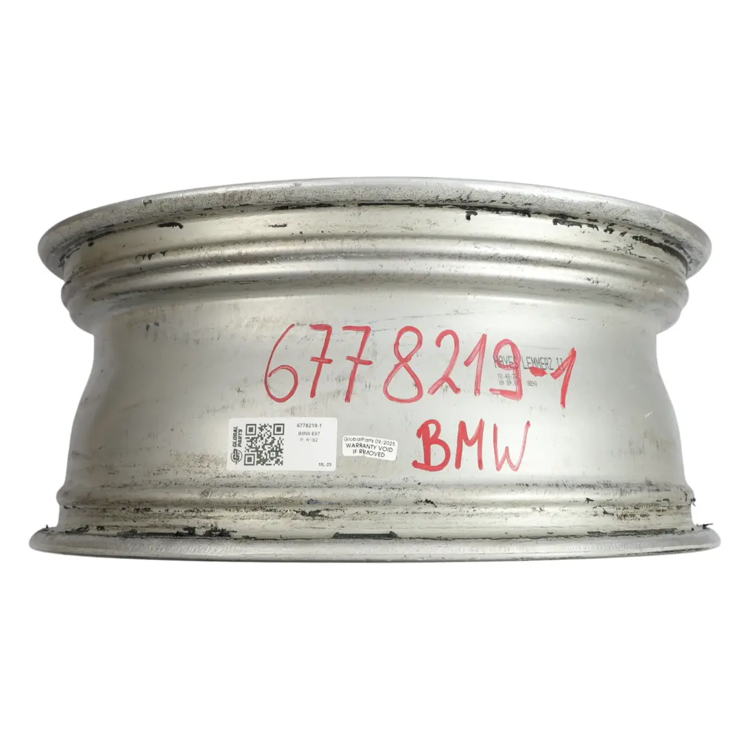 BMW 1 E81 E82 E87 Jantes Alu Alliage 17 " Rayons en etoe 256 7J Et : 47 - SKU 6778219-1 - Numéro de pièce 6778219