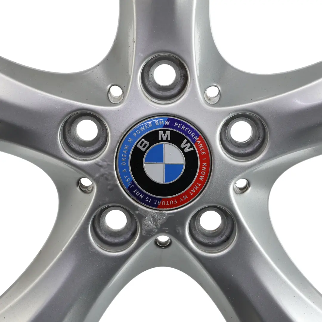 Wheel Rim BMW E81 E82 E87 E88 Silver Alloy 17" Star Spoke 256 ET:47 7J - SKU 6778219-7 - Part number 6778219