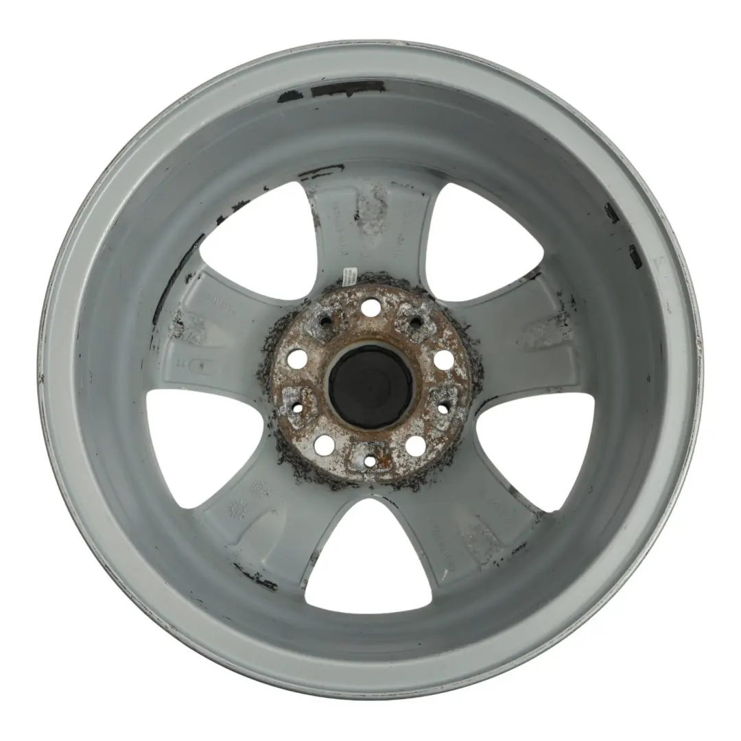 BMW E81 E87 E88 Jante argentée en alliage 16" 7J ET:44 Double Spoke 222 - SKU 6779696-7 - Numéro de pièce 6779696