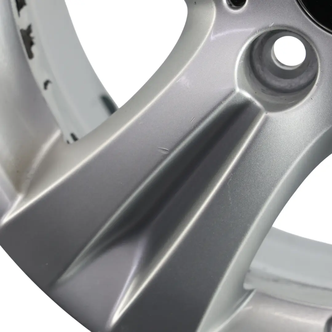 BMW E81 E87 E88 Silberne Leicht metall felge 16" 7J ET:44 Doppel speiche - SKU 6779696-7 - Teilenummer 6779696