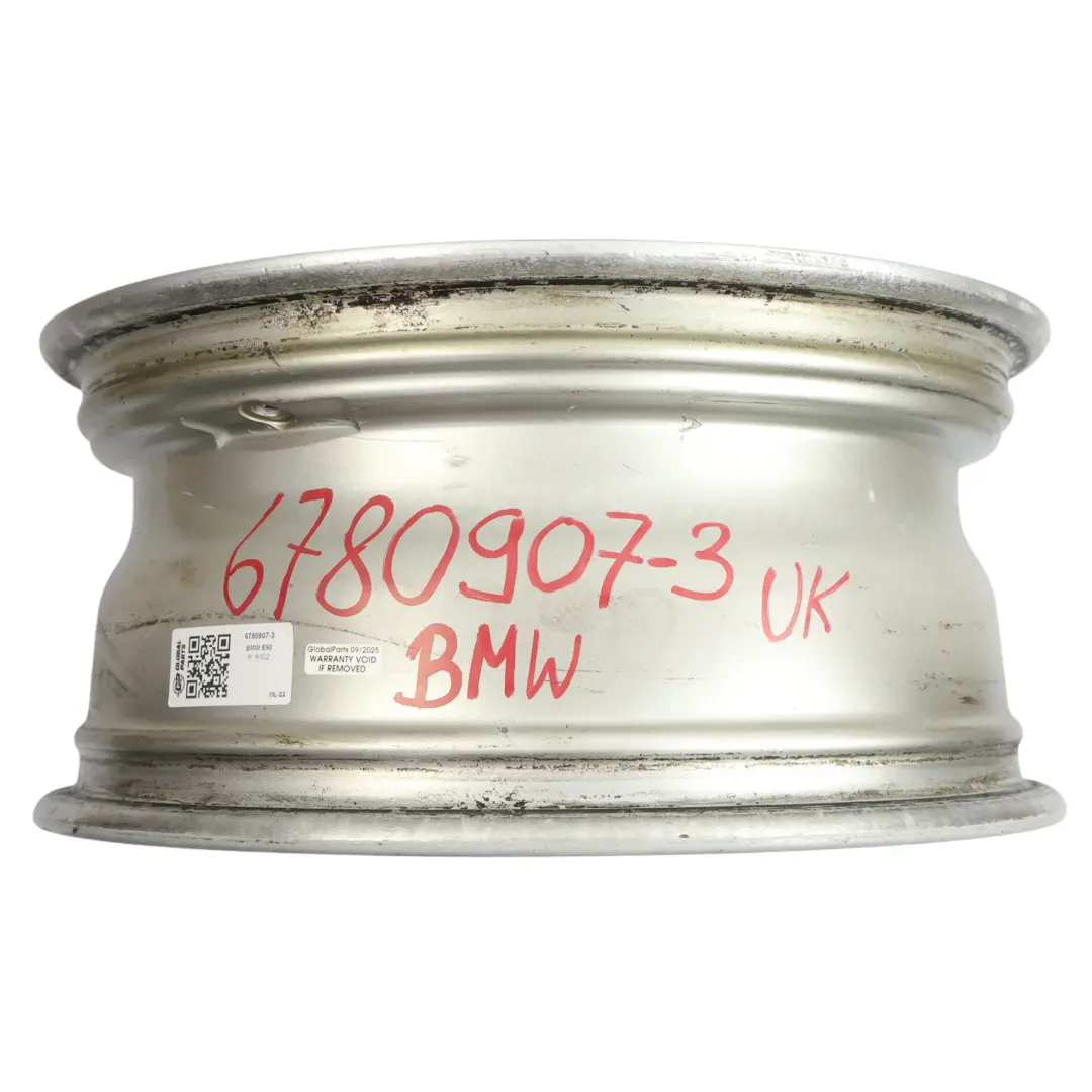 BMW E90 E91 Silver Alloy Wheel Rim 16" Double Spoke 268 7J ET:31 - SKU 6780907-3 - Part number 6780907