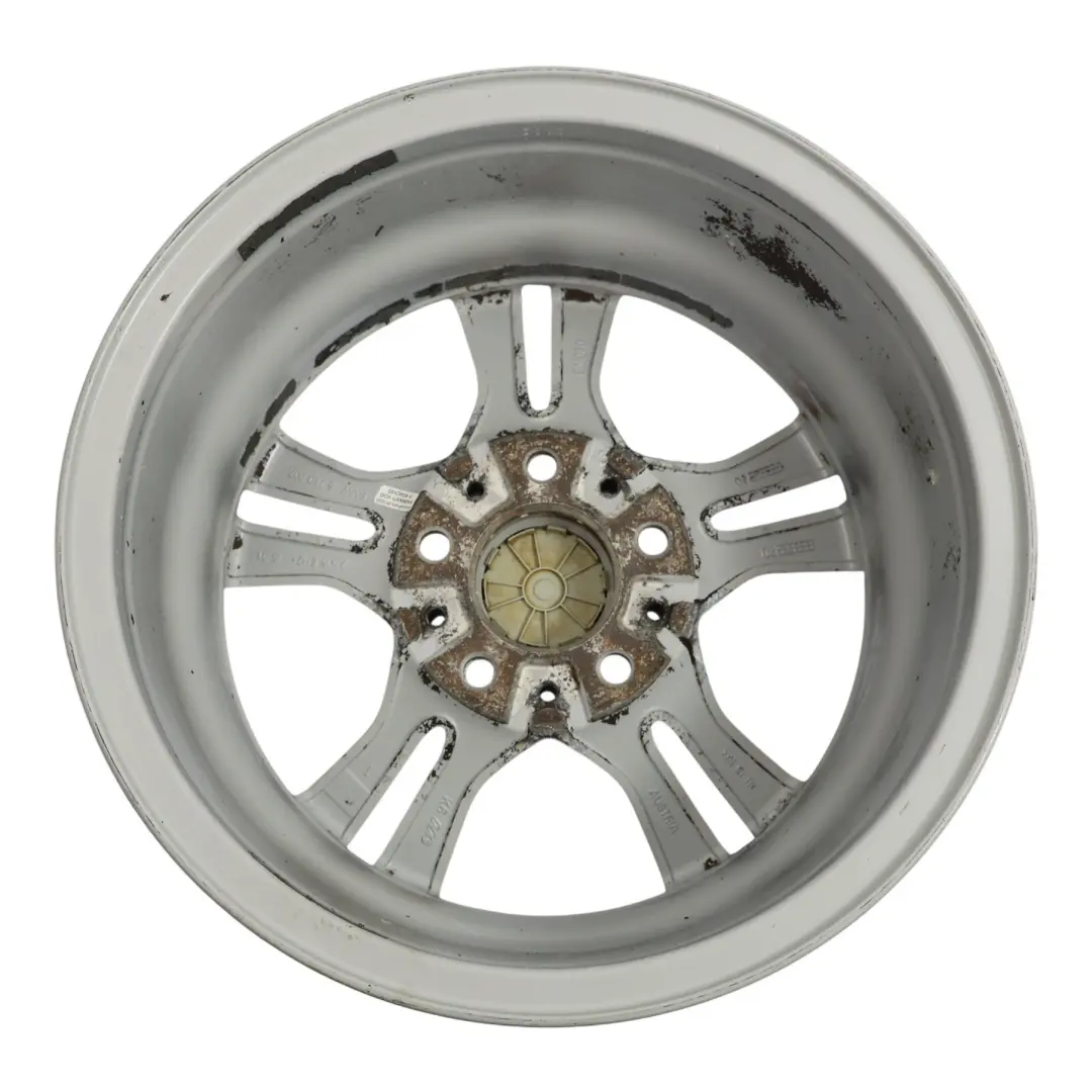 BMW E90 E91 Silver Alloy Wheel Rim 16" Double Spoke 268 7J ET:31 - SKU 6780907-3 - Part number 6780907