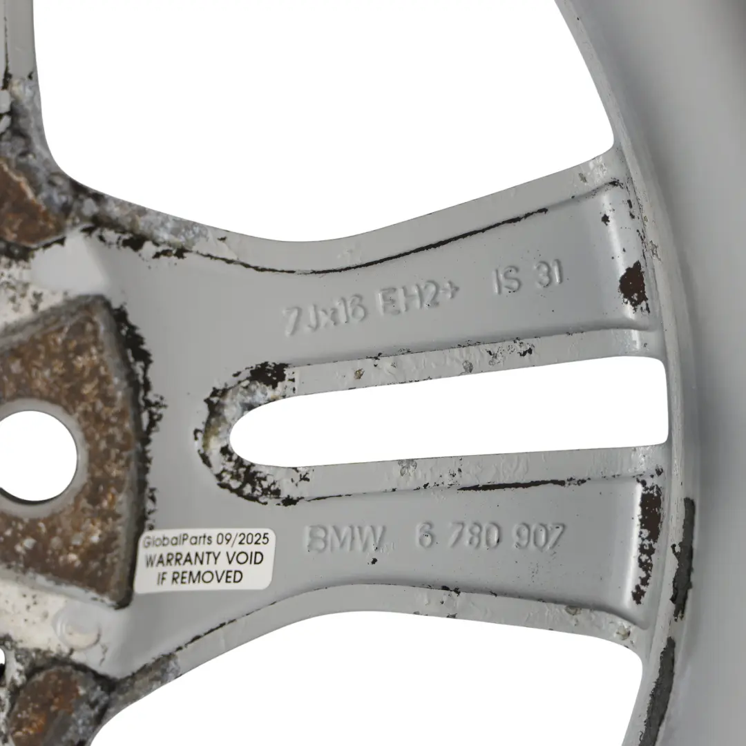 BMW E90 E91 Silver Alloy Wheel Rim 16" Double Spoke 268 7J ET:31 - SKU 6780907-3 - Part number 6780907