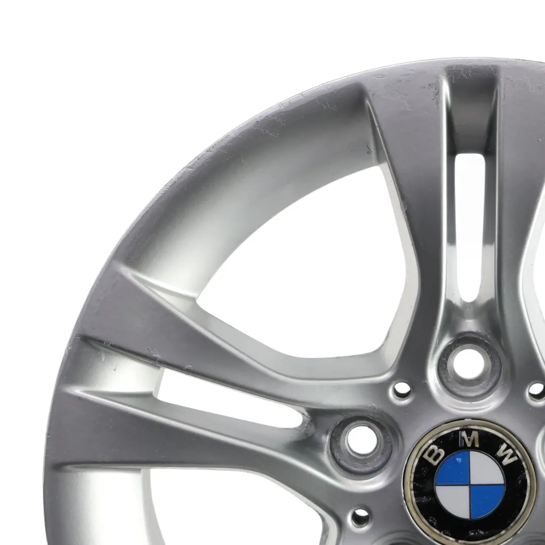 BMW E90 E91 Silver Alloy Wheel Rim 16" Double Spoke 268 7J ET:31 - SKU 6780907-3 - Part number 6780907