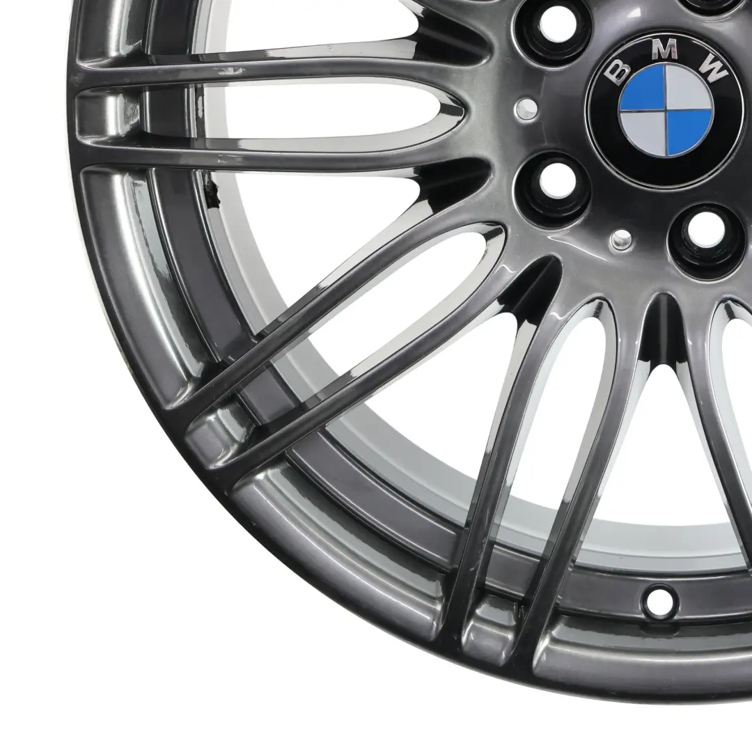 BMW E90 E91 Jante alliage roues avant grises 19" Double Spoke 8J ET:37 - SKU 6781046-1 - Numéro de pièce 6781046