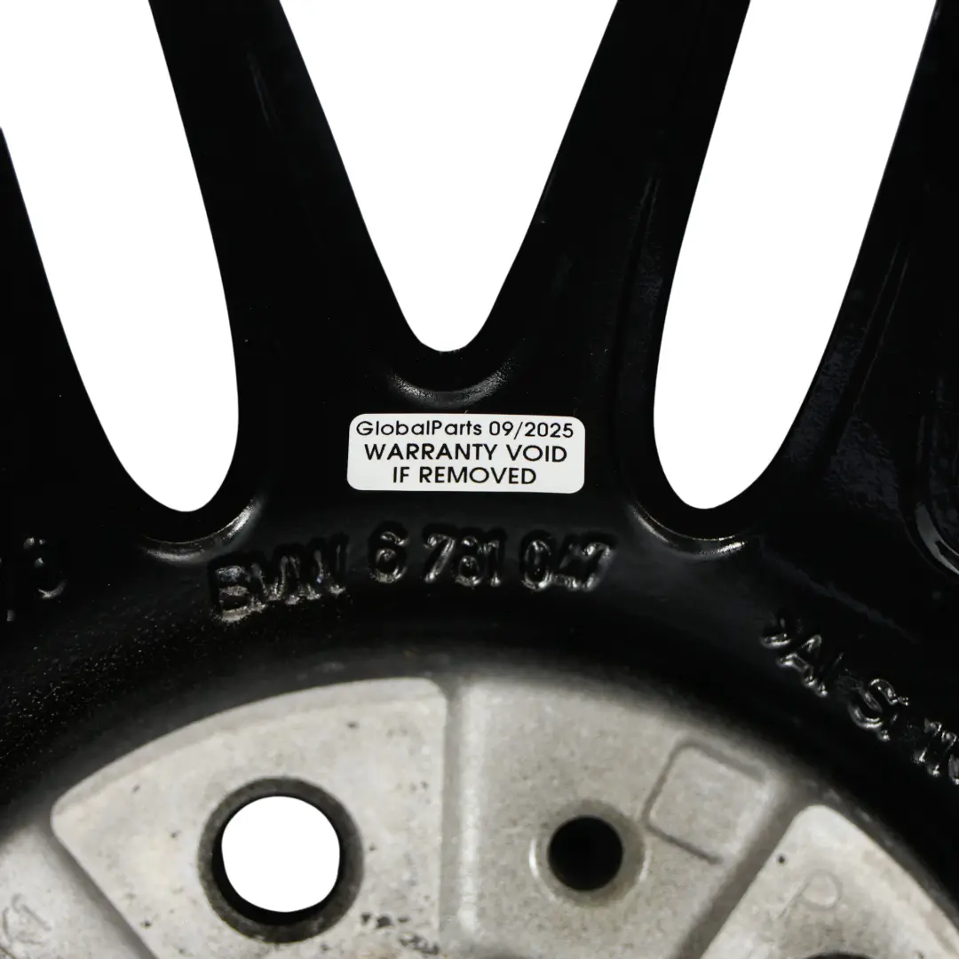 Grey Rear Wheel Alloy Rim 19" Double Spoke 269 9J ET:39 to BMW E90 E91 with Part number 6781047 BMW E90 E91 Grey Rear Wheel Alloy Rim 19" Double Spoke 269 9J ET:39 - SKU 6781047-1 - Part number 6781047