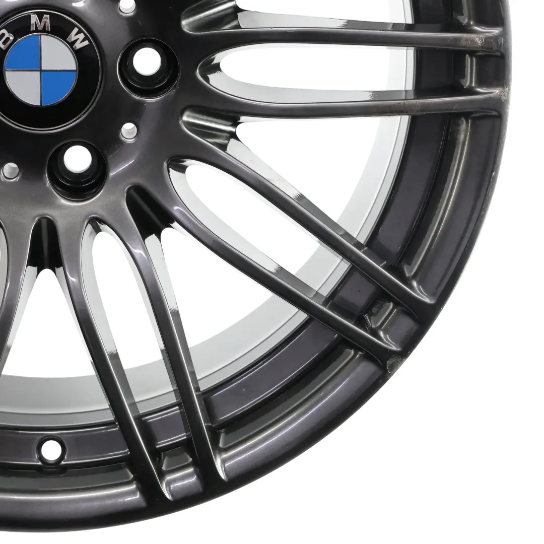 Gris llanta trasera aleación 19 "doble radio 269 9J ET:39 para BMW E90 E91 con número de pieza 6781047 BMW E90 E91 Gris llanta trasera aleación 19 "doble radio 269 9J ET:39 - SKU 6781047-1 - Número de pieza 6781047