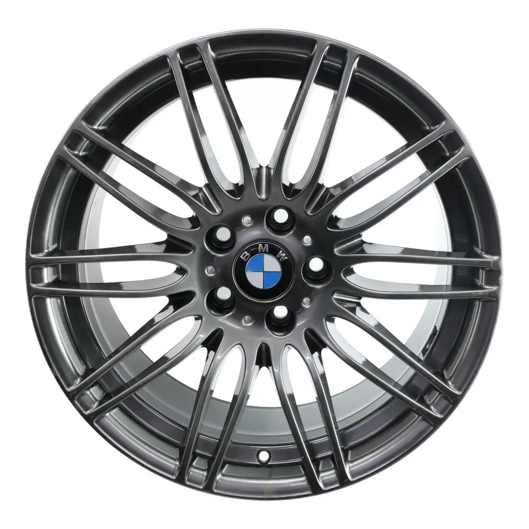 Grey Rear Wheel Alloy Rim 19" Double Spoke 269 9J ET:39 to BMW E90 E91 with Part number 6781047 BMW E90 E91 Grey Rear Wheel Alloy Rim 19" Double Spoke 269 9J ET:39 - SKU 6781047-2 - Part number 6781047