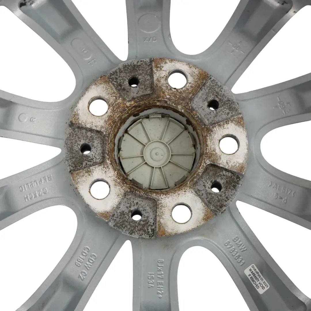 Alloy Rim V-spoke 285 17" ET:34 8J to BMW E90 E91 E92 Wheel with Part number 6783631 BMW E90 E91 E92 Wheel Alloy Rim V-spoke 285 17" ET:34 8J - SKU 6783631-5 - Part number 6783631