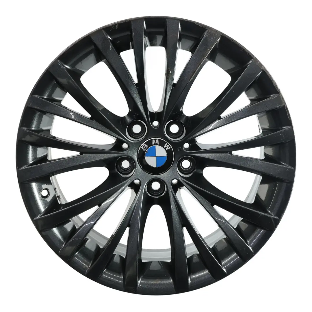 Felga Aluminiowa Przód Czarna 18" Styling 293 ET:29 8J do BMW Z4 E89 o numerze 6785250 BMW Z4 E89 Felga Aluminiowa Przód Czarna 18" Styling 293 ET:29 8J - SKU 6785250-3 - Numer Części 6785250