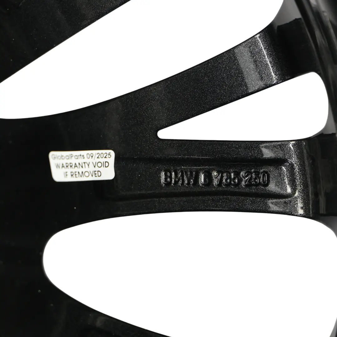 Schwarzes Alufelge Vorne 18" Mehrspeichenfelge 293 ET:29 8J für BMW Z4 E89 mit Teilenummer 6785250 BMW Z4 E89 Schwarzes Alufelge Vorne 18" Mehrspeichenfelge 293 ET:29 8J - SKU 6785250-3 - Teilenummer 6785250