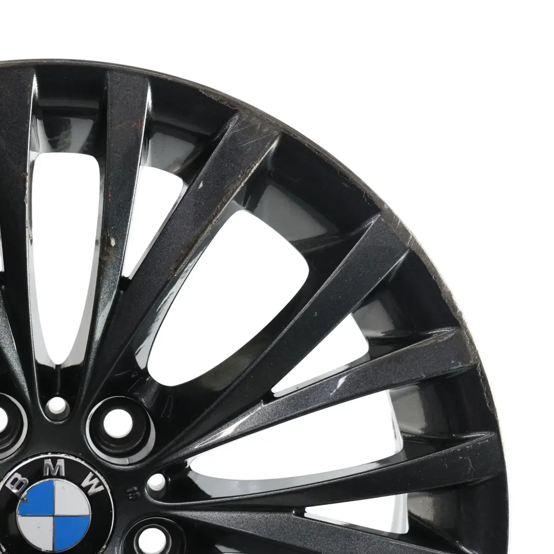 Cerchio Anteriore Lega Nera 18" Multispoke 293 ET:29 8J per BMW Z4 E89 con numero di parte 6785250 BMW Z4 E89 Cerchio Anteriore Lega Nera 18" Multispoke 293 ET:29 8J - SKU 6785250-3 - Numero di parte 6785250