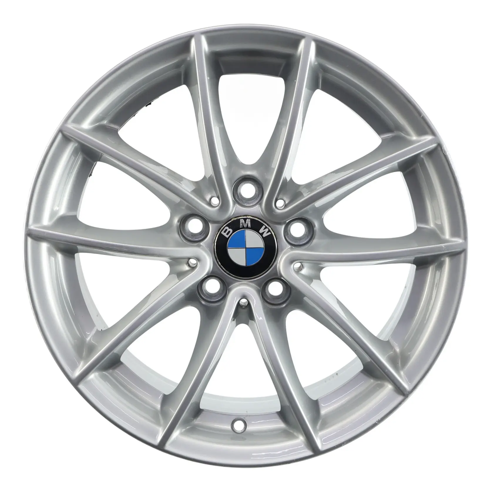 Wheel Rim BMW X3 F25 X4 F26 Silver Alloy 17" V Spoke 304 7,5J ET:32 6787575