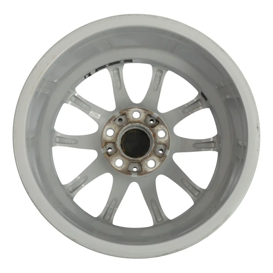  Llanta BMW X3 F25 X4 F26 Silver Alloy 17" V Spoke 304 7,5J ET:32 - SKU 6787575-1 - Número de pieza 6787575